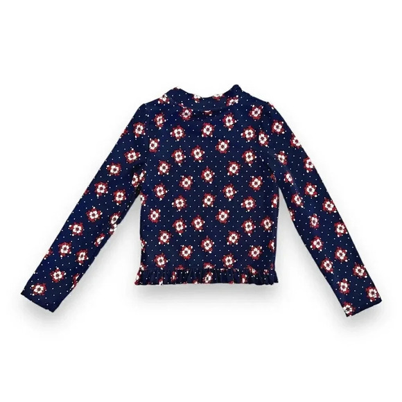 Janie & Jack | Floral Ruffled Rash Guard (4) 🌹 - Picture 3 of 5